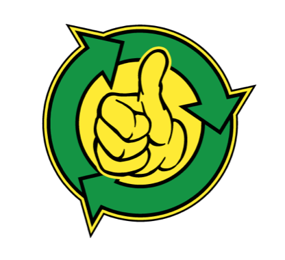 Grofvuil container staat er weer!