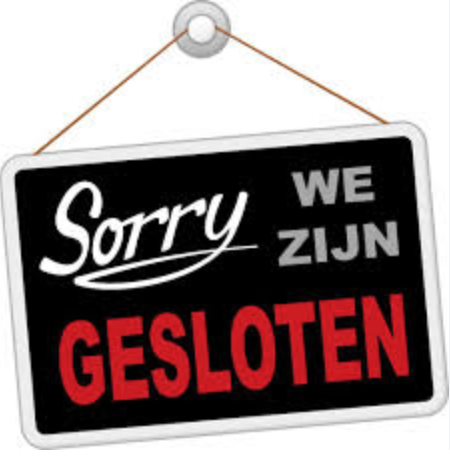 't Praathues zaterdag 31 mei gesloten